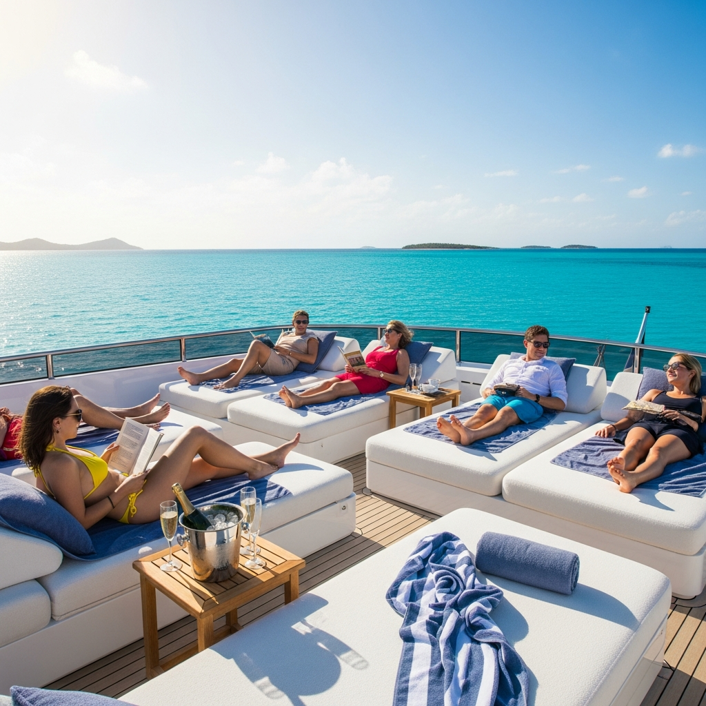 Catamaran Lounge Area